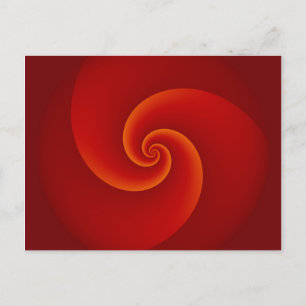 Cartão Postal Abstrato Background Spirals soft III