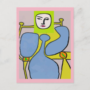 Cartão Postal Abstrato, cara