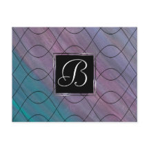 Abstrato de chip | Púrpura Azul-rosa-azul-turquesa