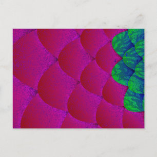 Cartão Postal Abstrato de dedos