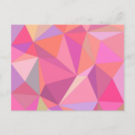 Cartão Postal Abstrato de triângulo