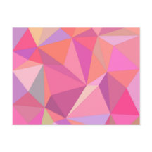 Abstrato de triângulo