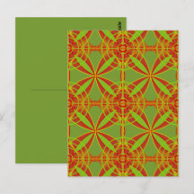 Abstrato Geométrico de Design de Cores de outono