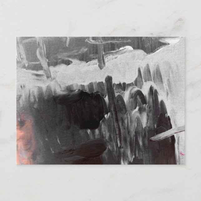 Cartão Postal Abstrato moderno criativo (Frente)