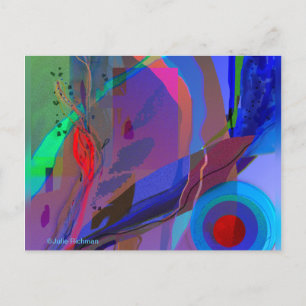 Cartão postal abstrato Ocean View