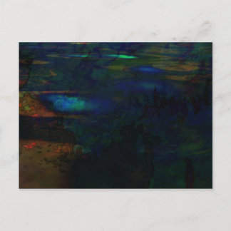 Cartão Postal Abstrato orgânico nº 146