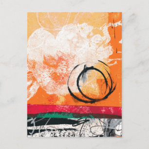 Cartão Postal Abstrato sunset