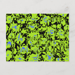 Cartão Postal Abstrato Swirl