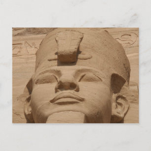 Cartão Postal Abu Simbel face