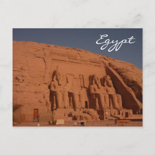 Cartão Postal abu simbel sol