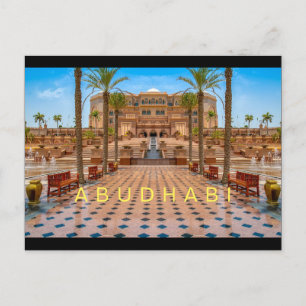 Cartão Postal Abudhabi - Palácio