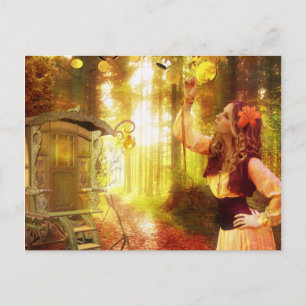 cartão postal abundante