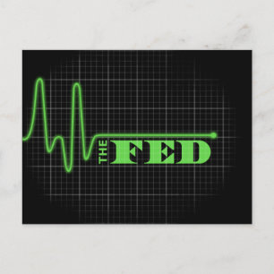 Cartão Postal Acabe com o Fed em Colapso