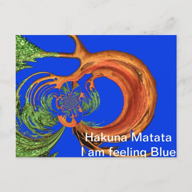 Cartão Postal Acacia Circle Impressão (Frente)