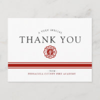 Academia de Resgate de Incêndio Agradecimento Pers