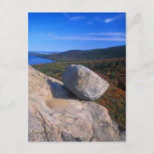 Cartão Postal Acadia Bubble Rock