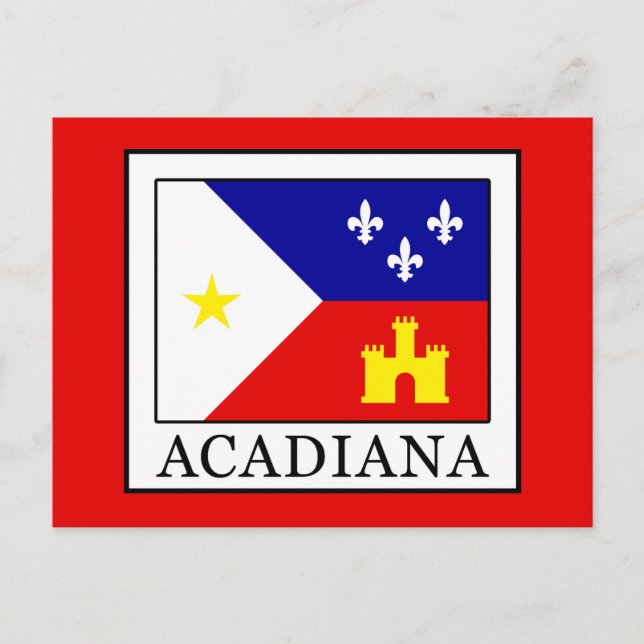Cartão Postal Acadiana (Frente)