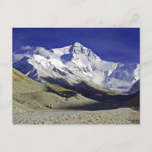 Cartão Postal Acampamento Base do Everest Tibete