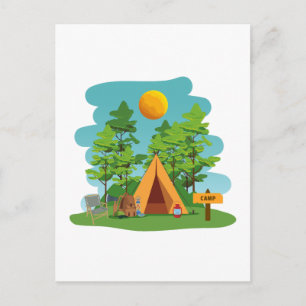 Cartão Postal Acampamento Fofo, Trilha e Natureza ao Ar Livre