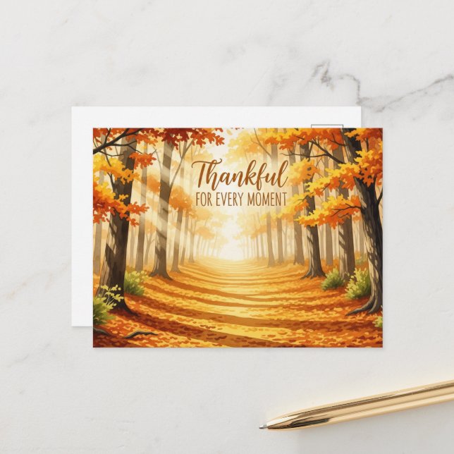 Cartão Postal Ação de Graças (Frente/Verso In Situ)