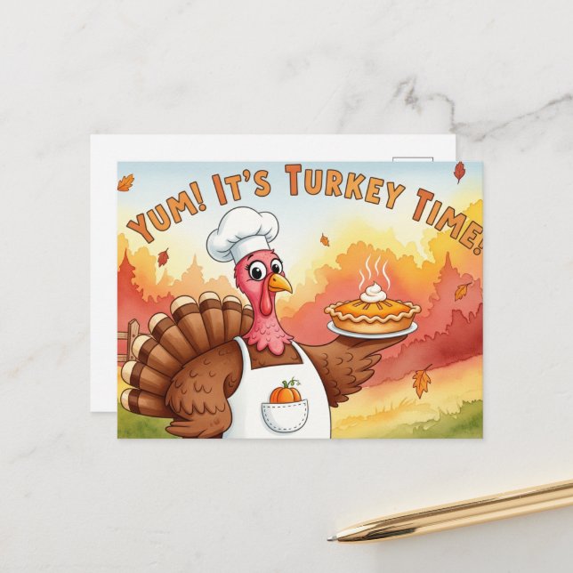 Cartão Postal Ação de Graças (Frente/Verso In Situ)