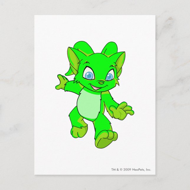 Cartão Postal Acara Glowing (Frente)