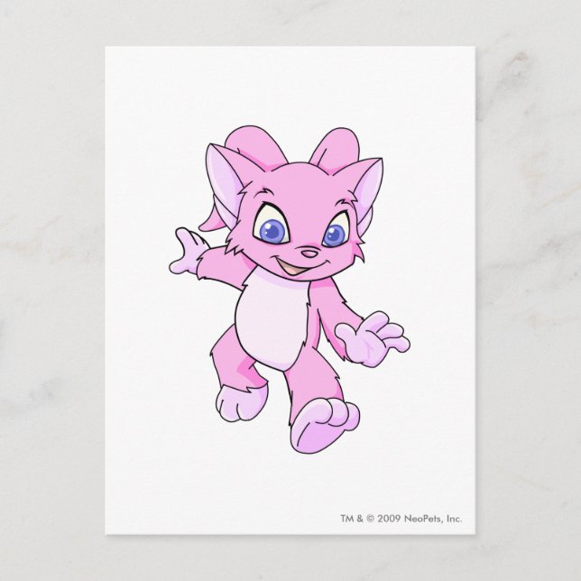 Cartão Postal Acara Pink (Frente)