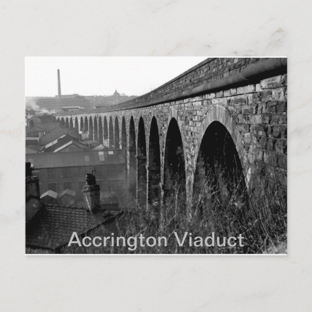 Cartão Postal Accrington Viadut (Frente)