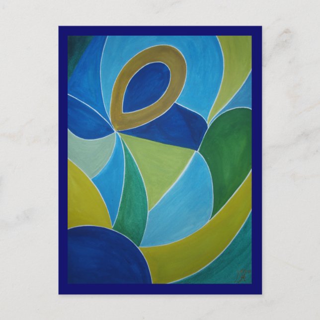 Cartão Postal Aceitação divina (Frente)