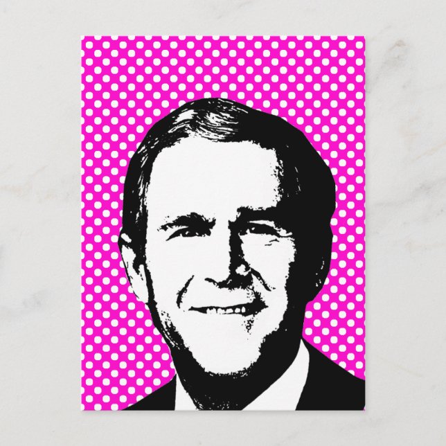 Cartão Postal Acessórios George W Bush (Frente)