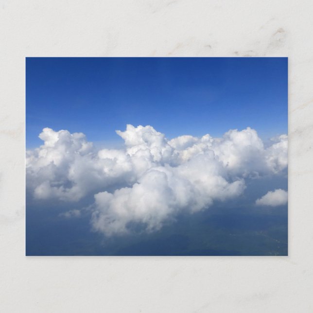 Cartão Postal Acima das nuvens 03 (Frente)