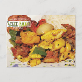 Cartão Postal Ackee Bacon