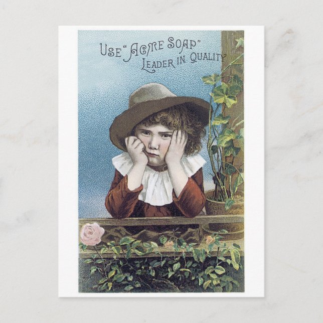 Cartão Postal Acme Soap Leader in Quality (Frente)