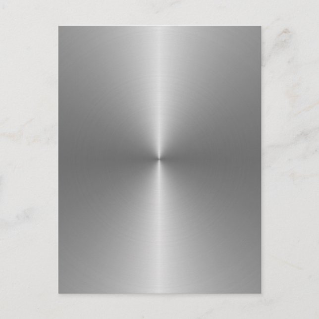 Cartão Postal aço circular largo (Frente)