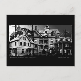 Cartão Postal Acompanhando a colagem digital Joneses Urban