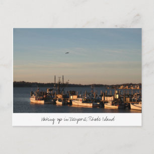 Cartão Postal Acordando em Newport, Rhode Island