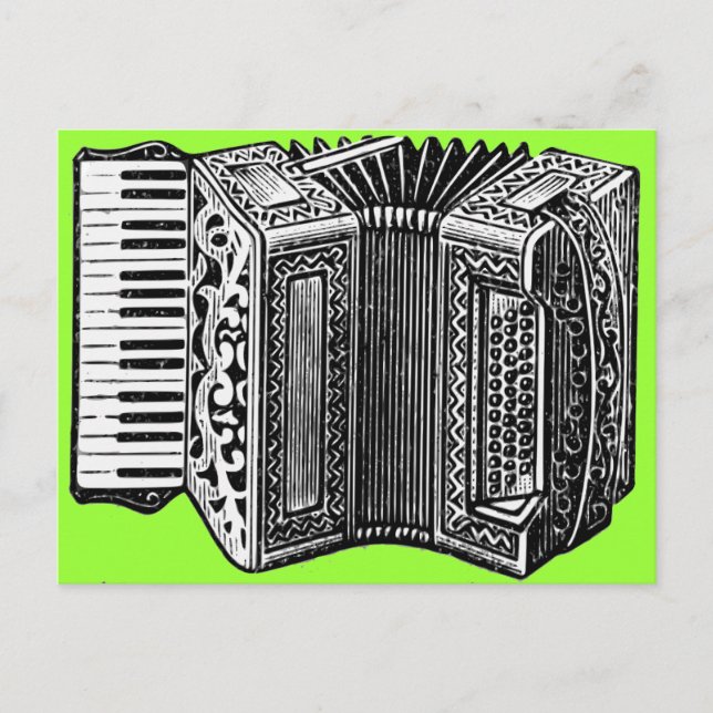 Cartão Postal Acordeão (Frente)