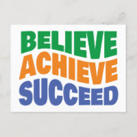 Acredite em alcançar a definição de meta motivacio