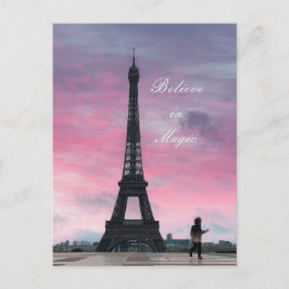 Cartão Postal Acredite em Mágica