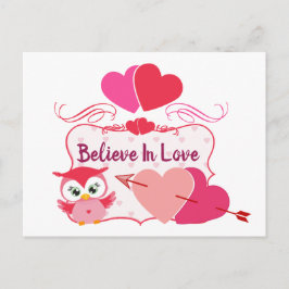 Cartão Postal Acredite no Amor