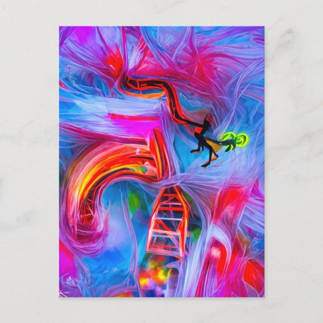 Cartão Postal Acrofobia (Frente)