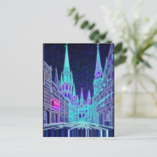 Cartão Postal Acrópole em curvas