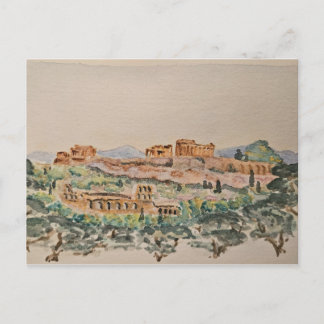 Cartão Postal Acropolis of Athens Postcard