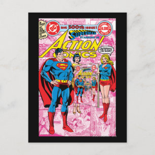 Cartão Postal Action Comics #500 Oct 1979