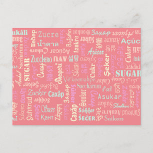 Cartão Postal Açúcar