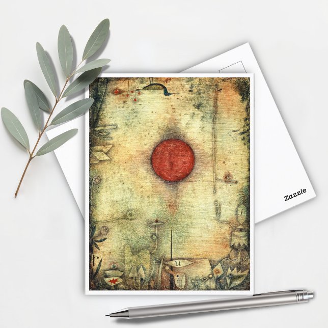 Cartão Postal Ad Marginem por Paul Klee (Criador carregado)