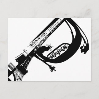 Cartão Postal AD Paris Noir