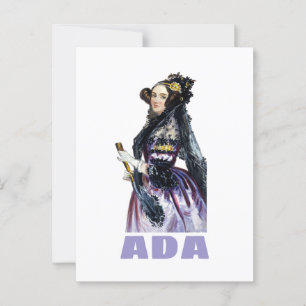 Cartão Postal Ada Lovelace