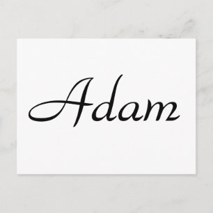 Cartão Postal Adam