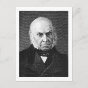Cartão Postal Adams ~ John Quincy Adams Presidente Estados Unido